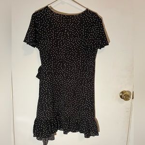 Junior’s wrap dress